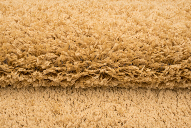 Tappeto Essence Quadrato Shaggy Senape