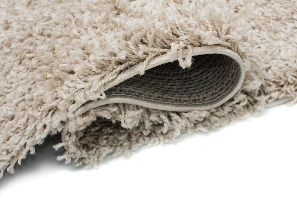 Tappeto Essence Quadrato Shaggy Beige Scuro