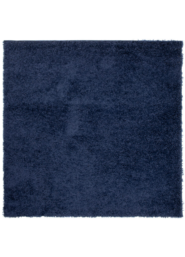 Tappeto Essence Quadrato Shaggy Blu Navy