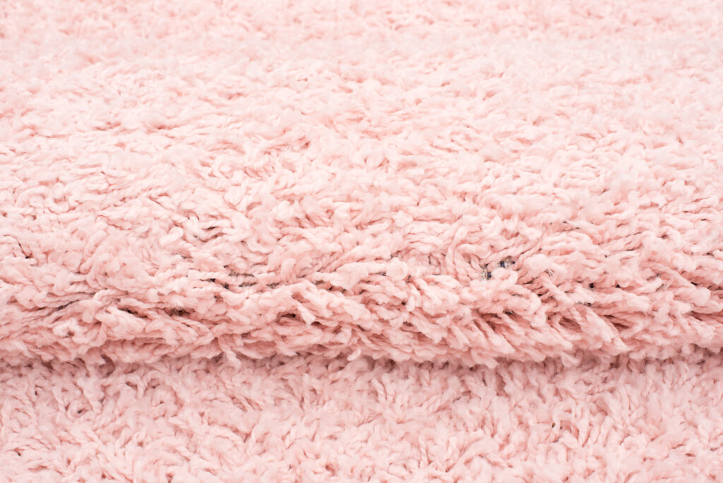 Tappeto Passatoia Essence Shaggy Monocolore Rosa
