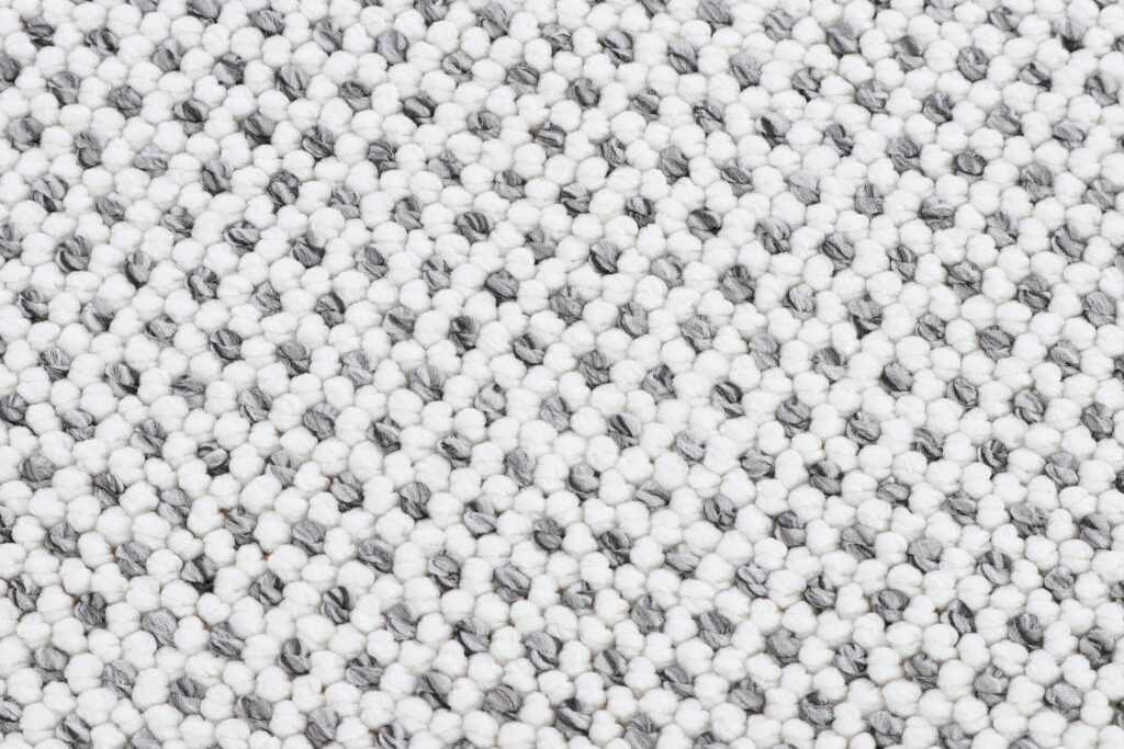 Tappeto Agra Grigio Moderno con Frange