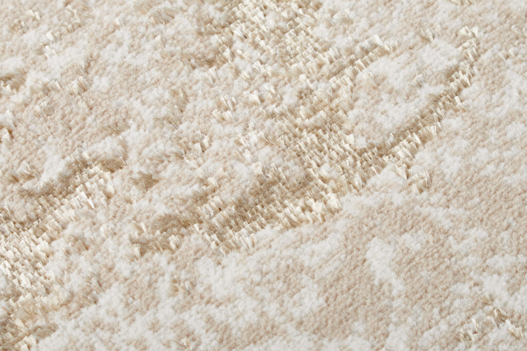 Tappeto Crystal Rotondo Marrone Beige Marmo