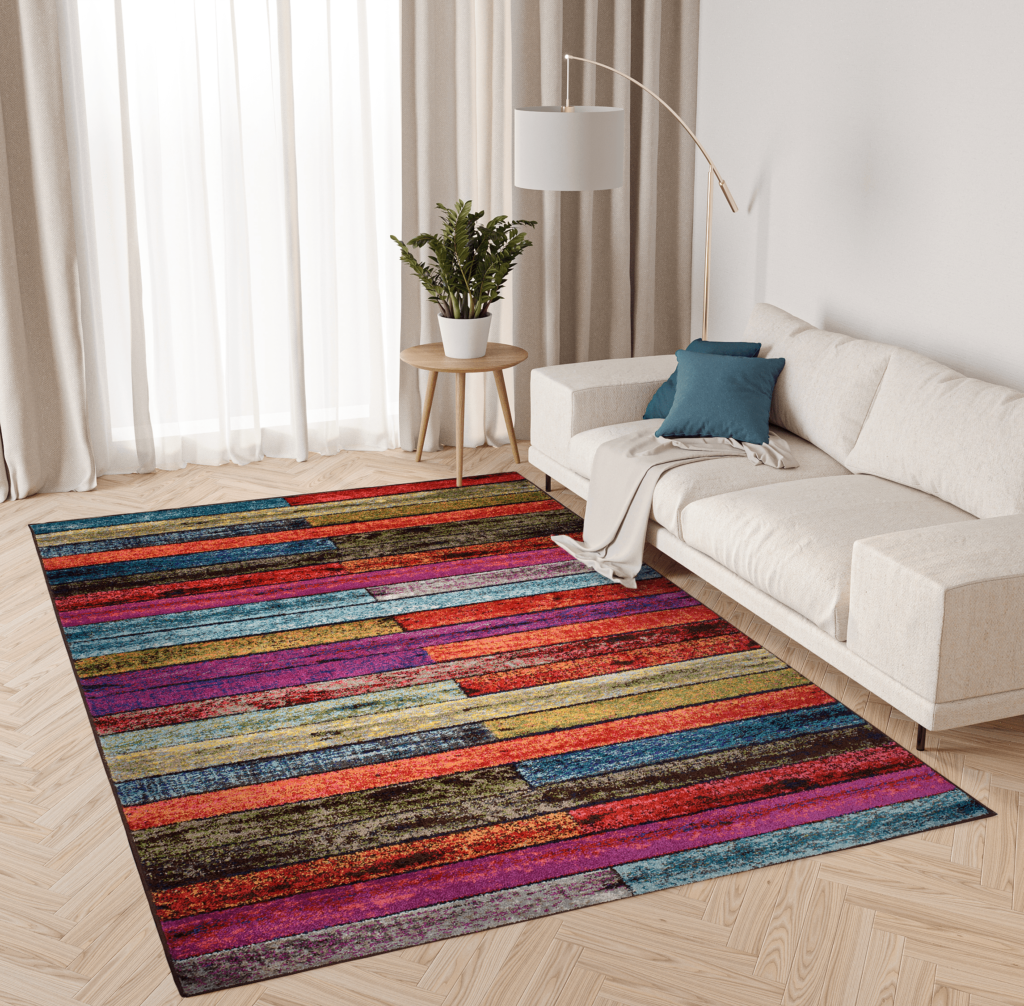 Tappeto Salsa Multicolore Pannelli