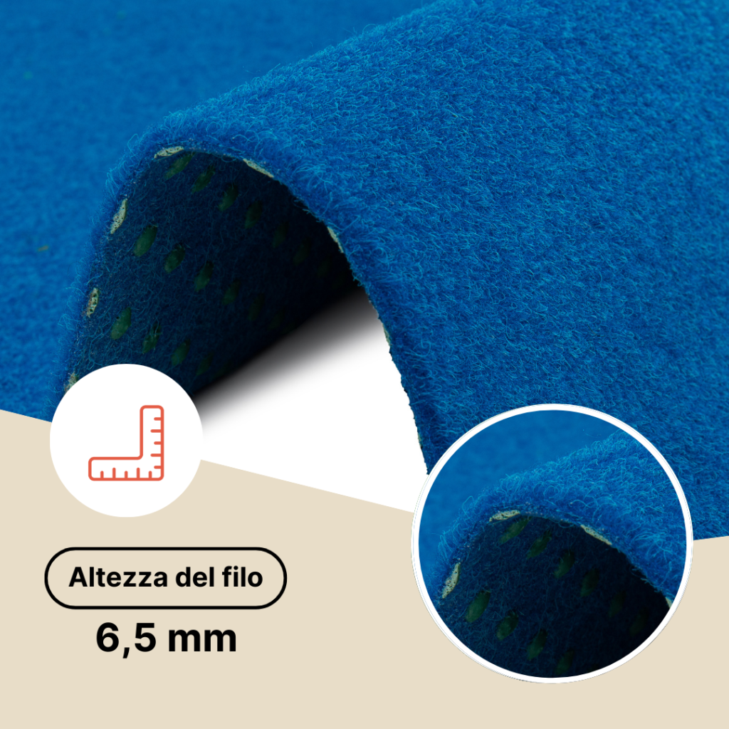 Erba Sintetica Garden Blu 7mm