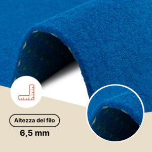 Erba Sintetica Garden Blu 7mm