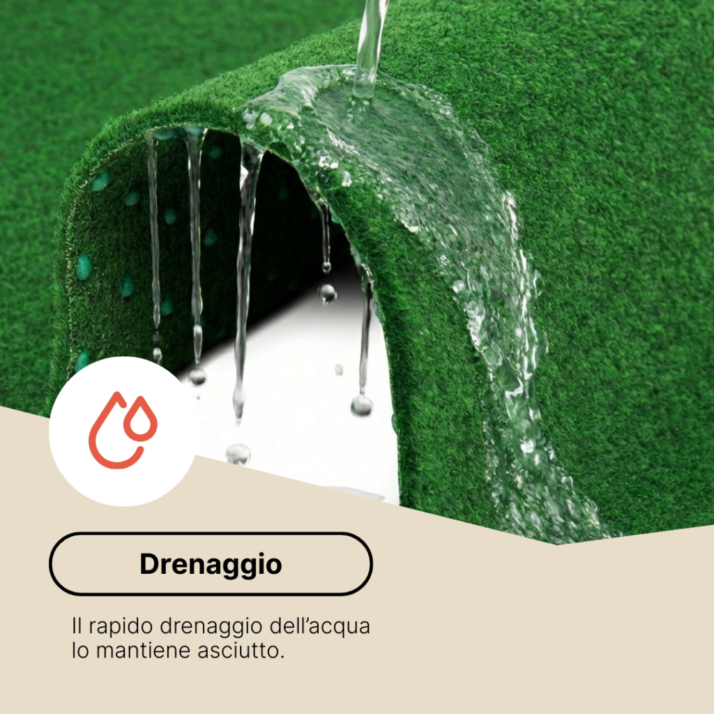 Erba Sintetica Garden Verde 7mm