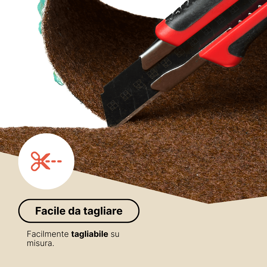 Erba Sintetica Pemba Marrone 4mm