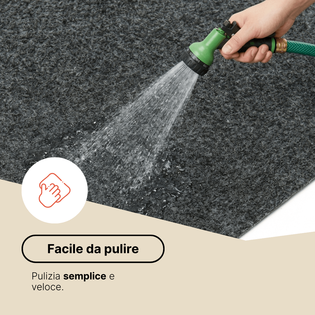 Erba Sintetica Pemba Grigio 4mm