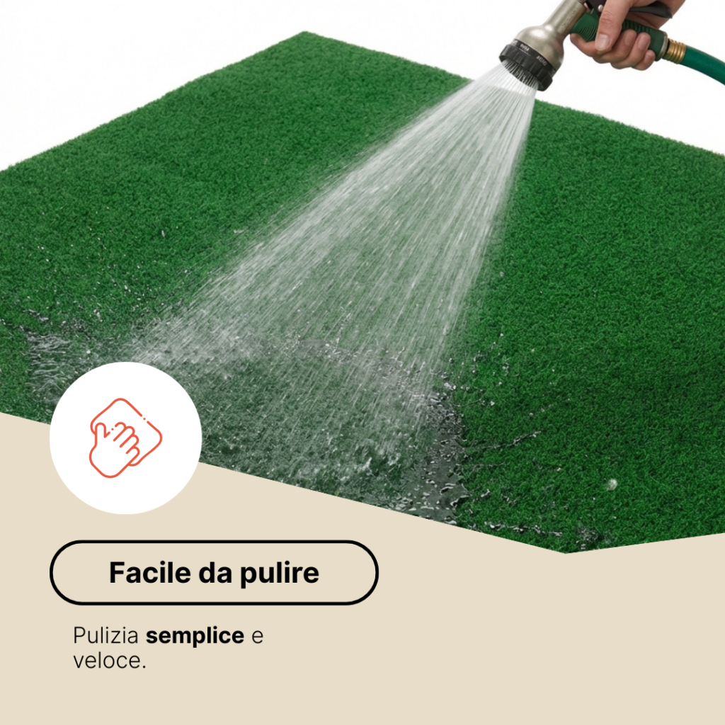 Erba Sintetica Garden Verde 7mm
