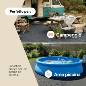 Erba Sintetica Pemba Grigio 4mm