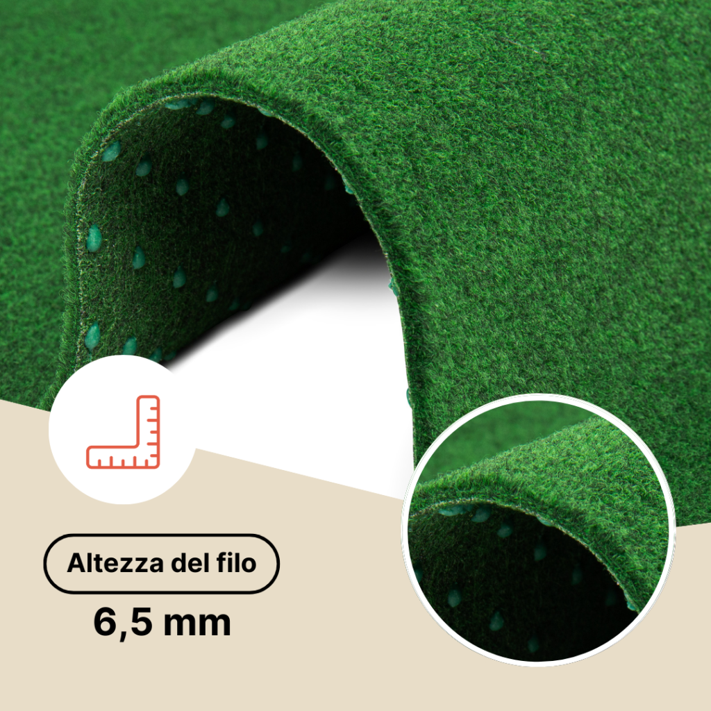 Erba Sintetica Garden Verde 7mm