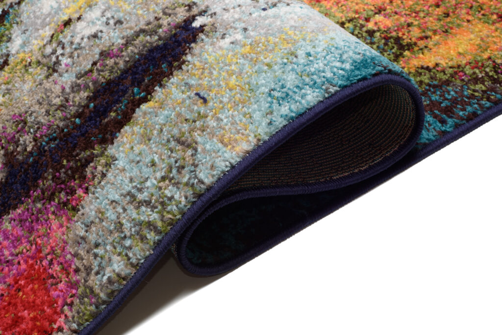 Tappeto Salsa Astratto Multicolore