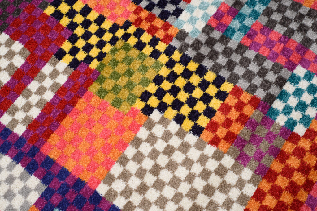 Tappeto Salsa Geometrico Multicolore