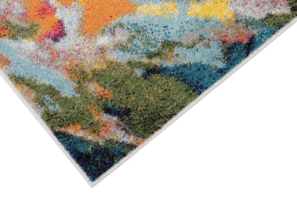 Tappeto Salsa Multicolore Astratto