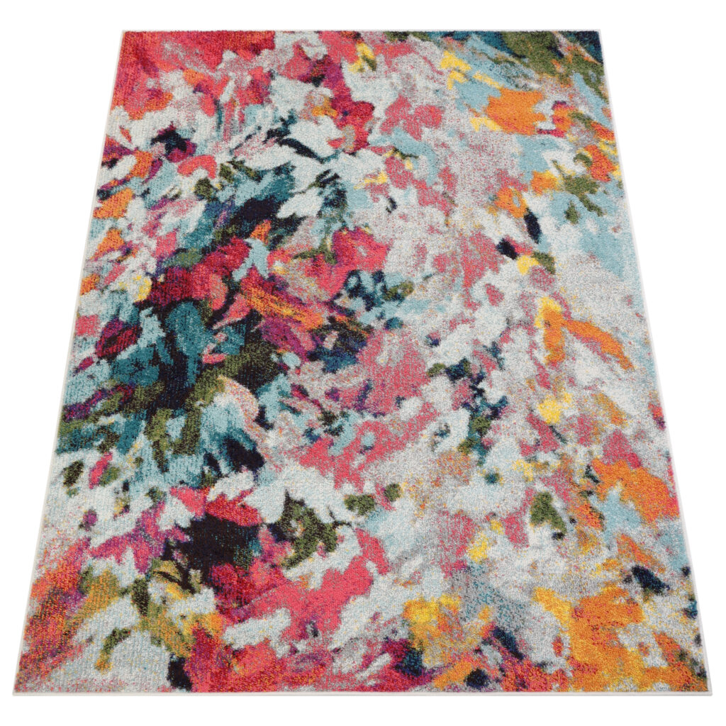 Tappeto Salsa Multicolore Astratto