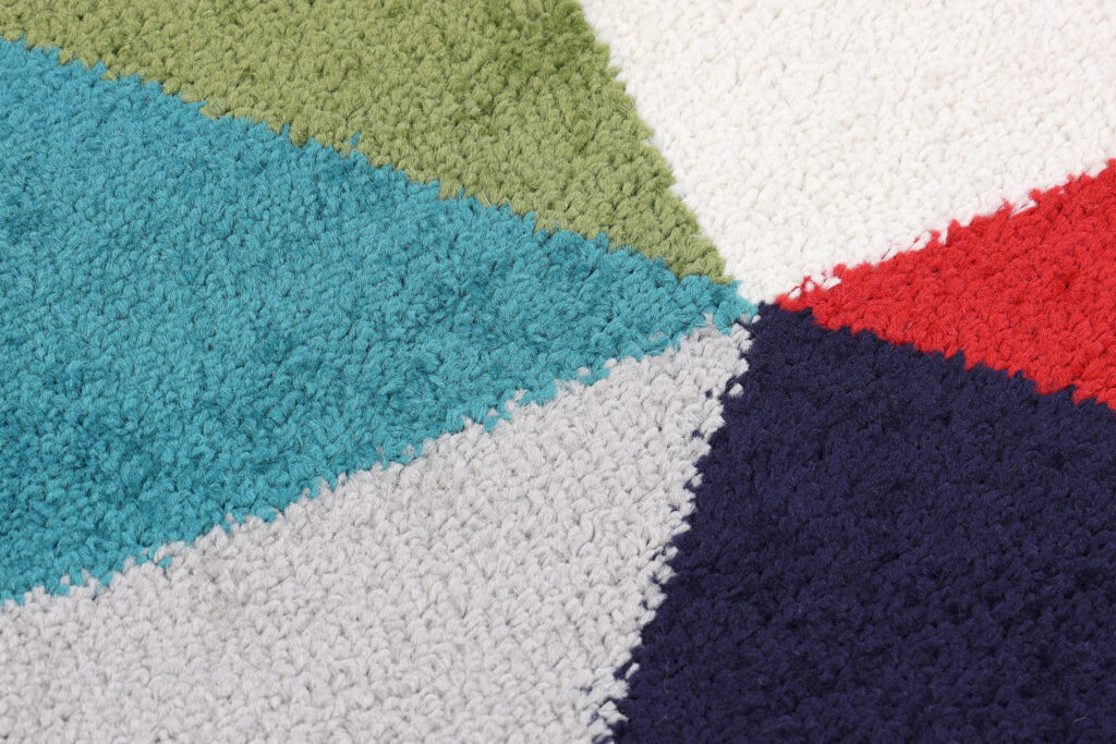 Tappeto Salsa Multicolore Geometrico