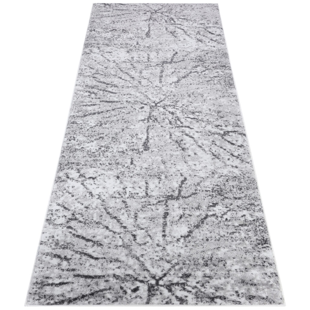 Tappeto Passatoia Sky Grigio Chiaro Moderno Legno