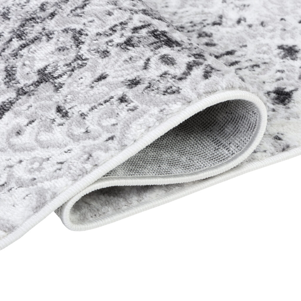 Tappeto Passatoia Sky Grigio Crema Vintage Ornamenti