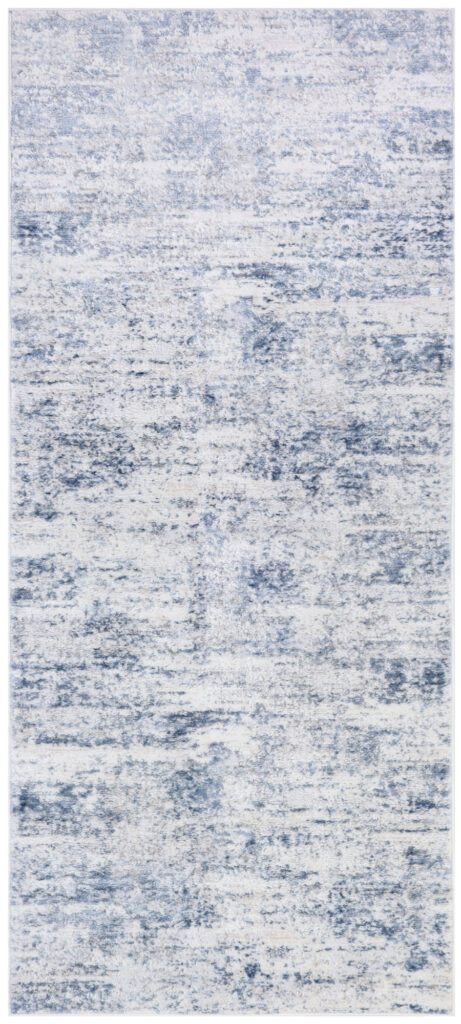 Tappeto Passatoia Sky Blu Crema Astratto Sfumature
