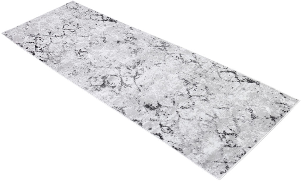 Tappeto Passatoia Sky Grigio Geometrico Diamanti