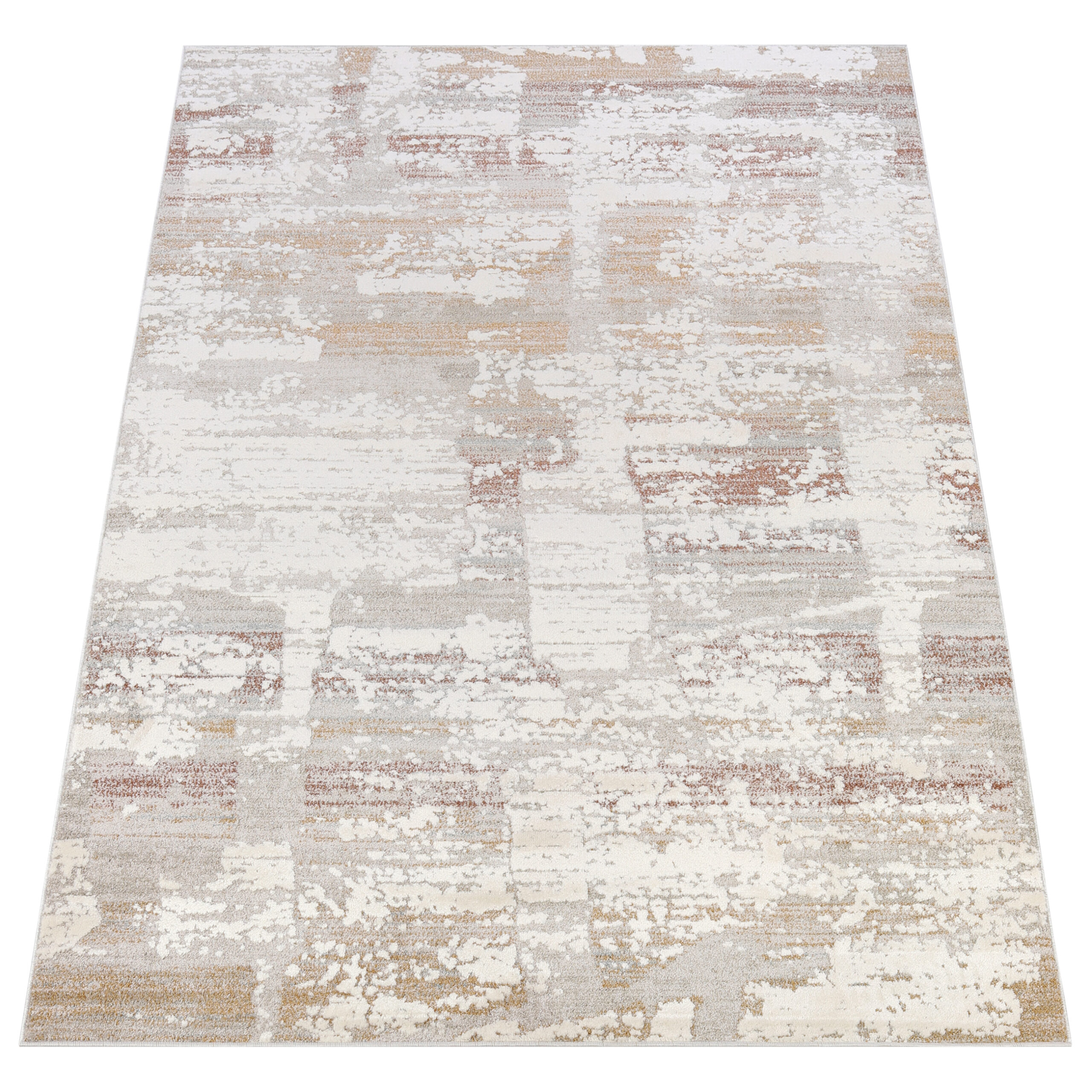 Tappeto Trend Beige Ruggine Astratto
