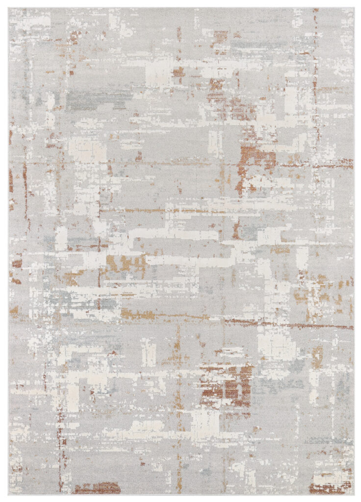 Tappeto Trend Grigio Ruggine Astratto