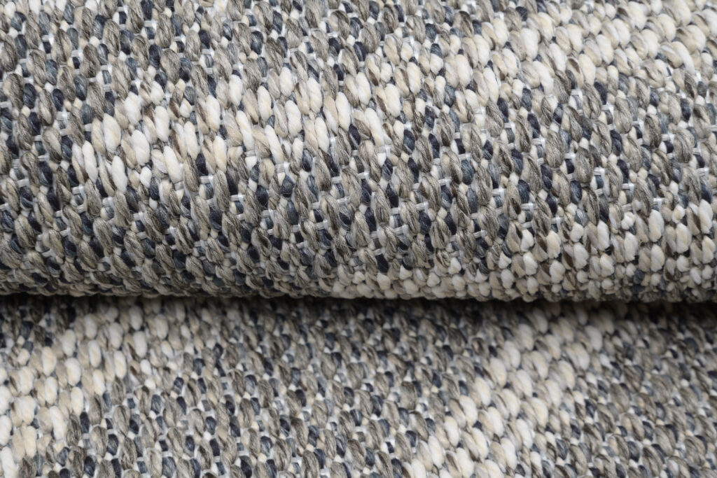 Tappeto Arruba Rotondo Moderno Grigio Geometrico Interno Esterno