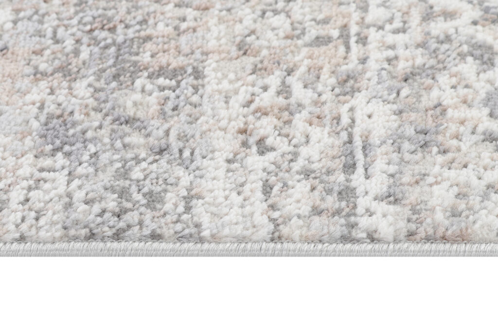 Tappeto Passatoia Valley Grigio Vintage Floreale