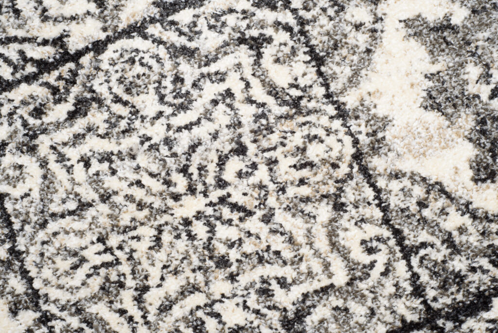 Tappeto Passatoia Ethno Grigio Crema Floreale