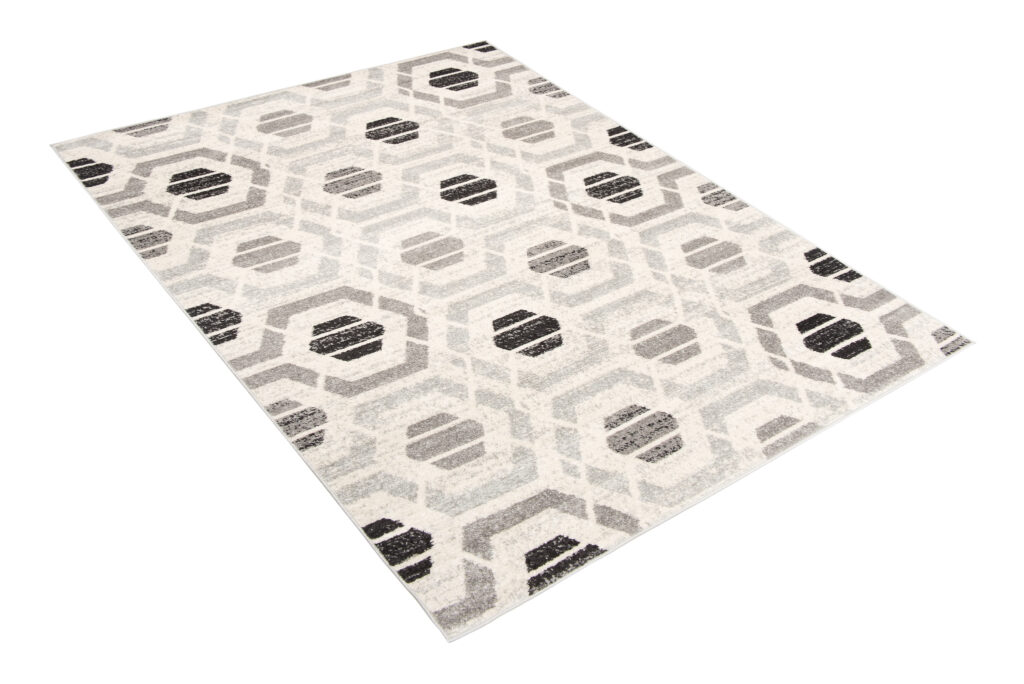 Tappeto Cosmo Moderno Grigio Antracite Geometrico