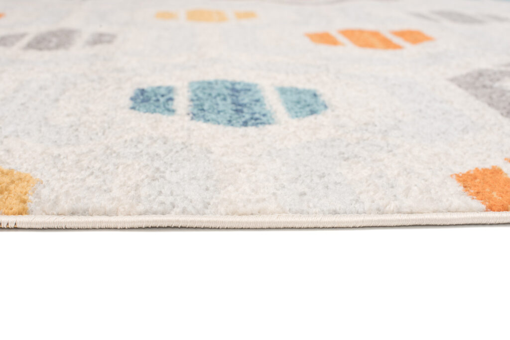 Tappeto Cosmo Moderno Grigio Multicolore Geometrico