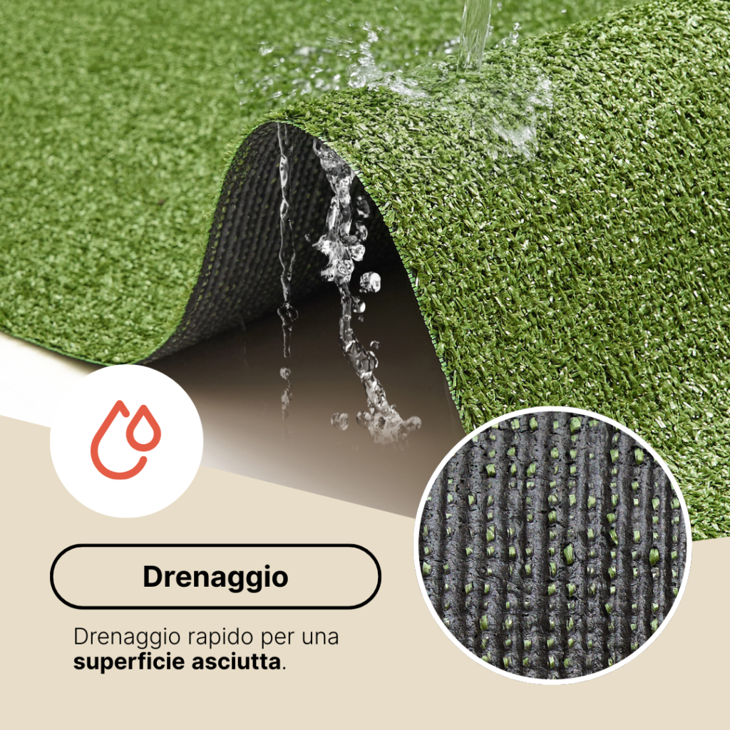 Erba Sintetica Canyoo Verde 7mm