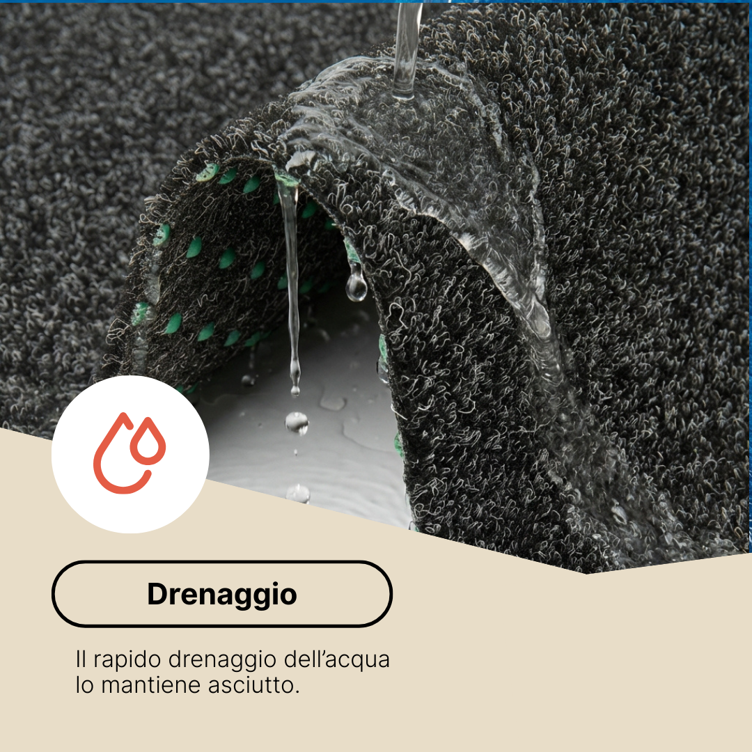 Erba Sintetica Garden Antracite 7mm