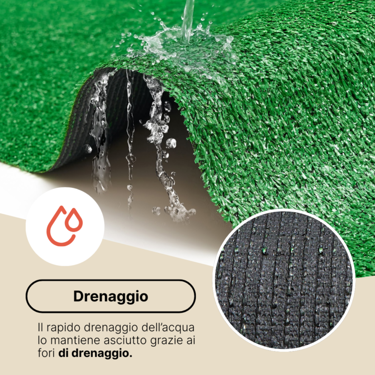 Erba Sintetica Taifo Verde 6mm
