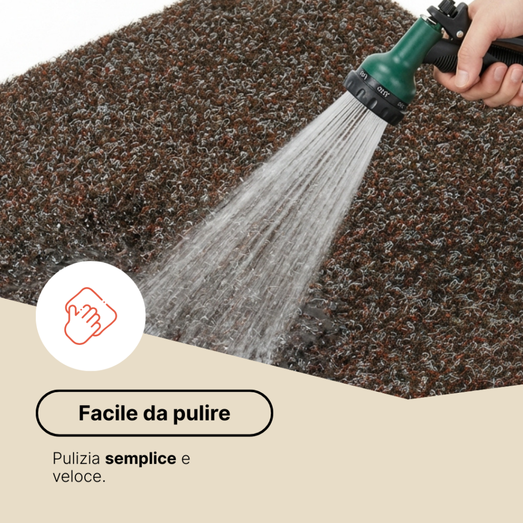 Erba Sintetica Garden Marrone 7mm