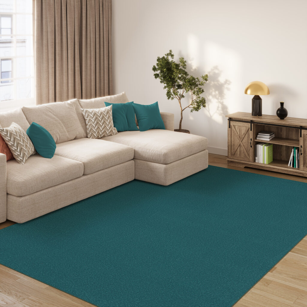 Tappeto Mono Interno Esterno Blu