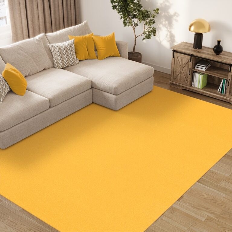 Tappeto Mono Interno Esterno Giallo