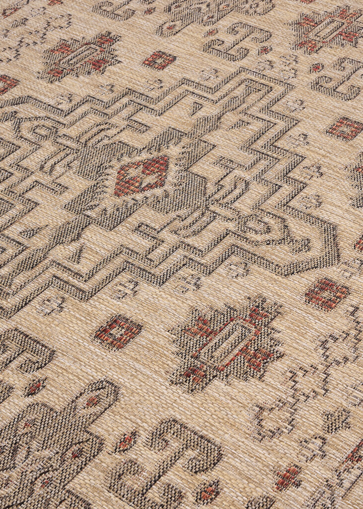 Tappeto da Esterno Yucana Beige Vintage