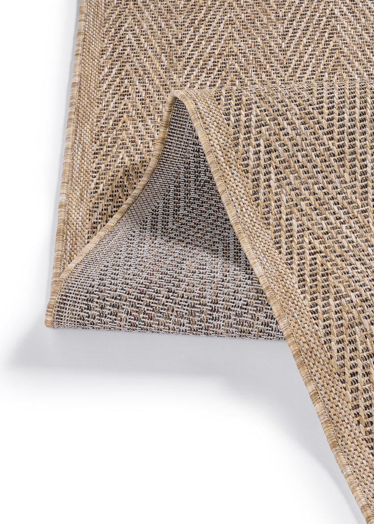 Tappeto da Esterno Yucana Beige a Righe