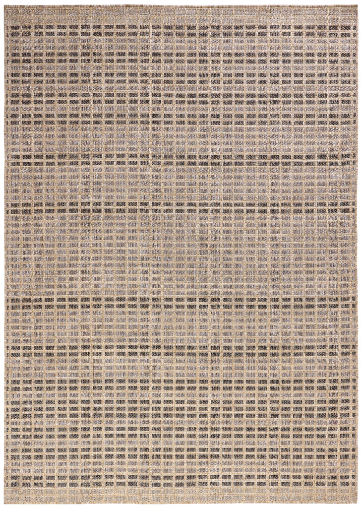 Tappeto da Esterno Yucana Beige Marrone a Quadri