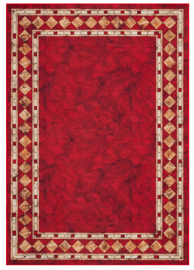 Tappeto Nora Cremisi Classico Antiscivolo