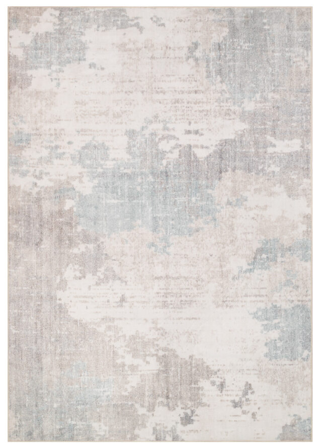 Tappeto Ash Grigio Beige Antiscivolo