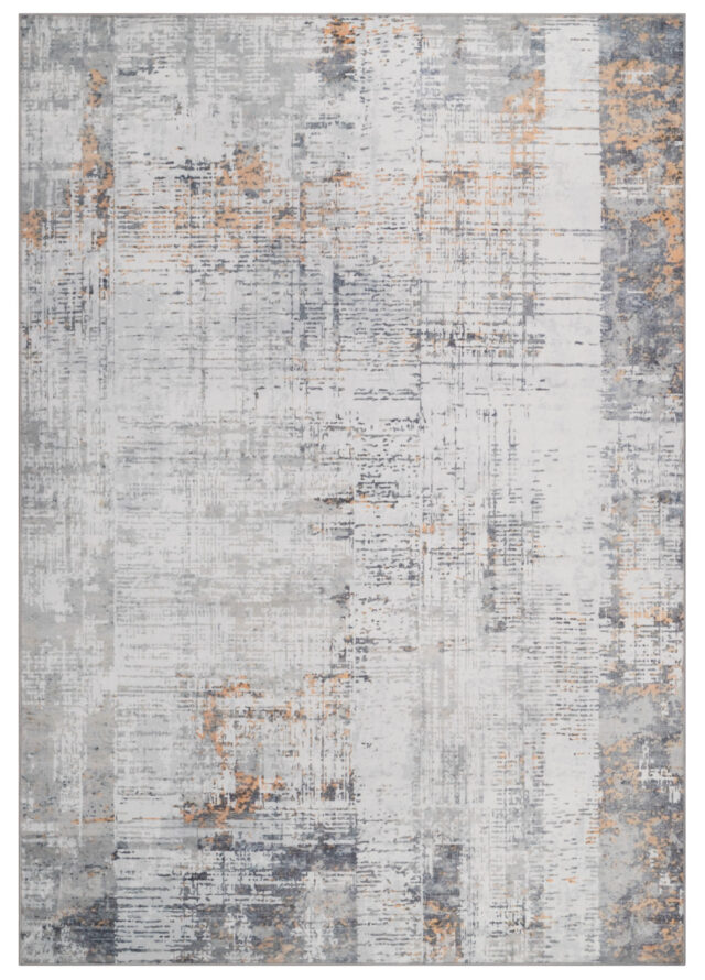 Tappeto Ash Grigio Ruggine Antiscivolo