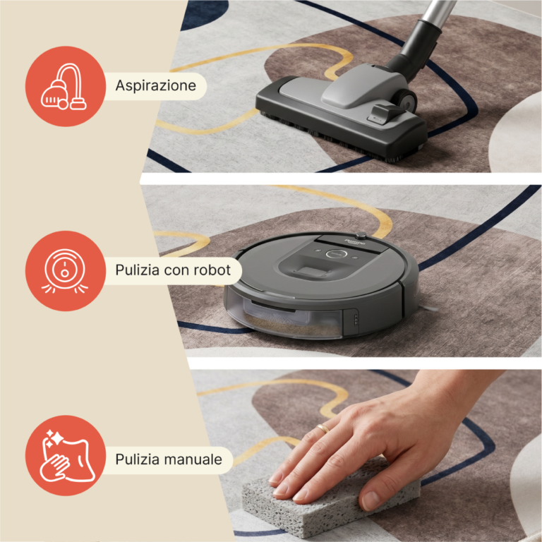 Tappeto Nora Grigio Astratto Antiscivolo