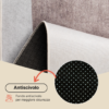 Tappeto Nora Grigio Astratto Antiscivolo