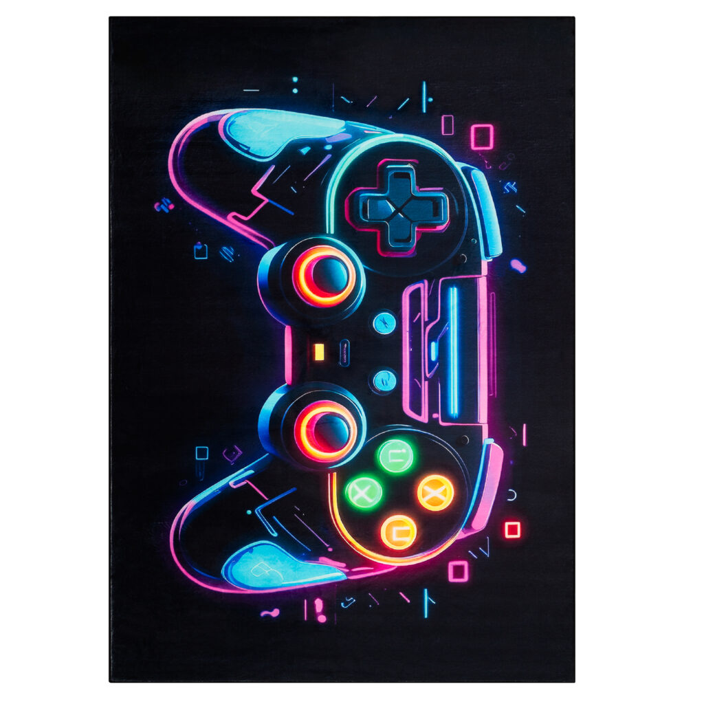 Tappeto Cosmo Game Multicolore Da Gioco Antiscivolo