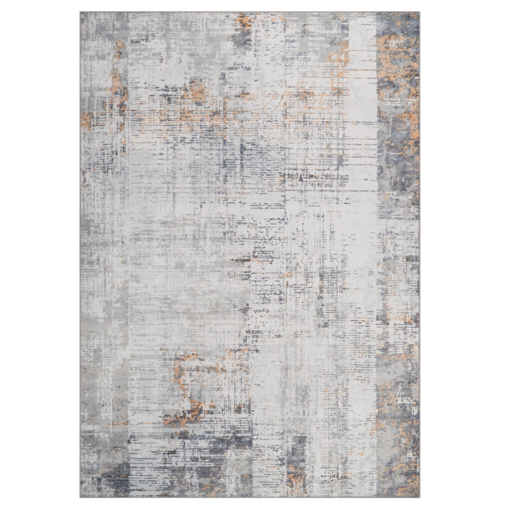 Tappeto Ash Grigio Ruggine Antiscivolo