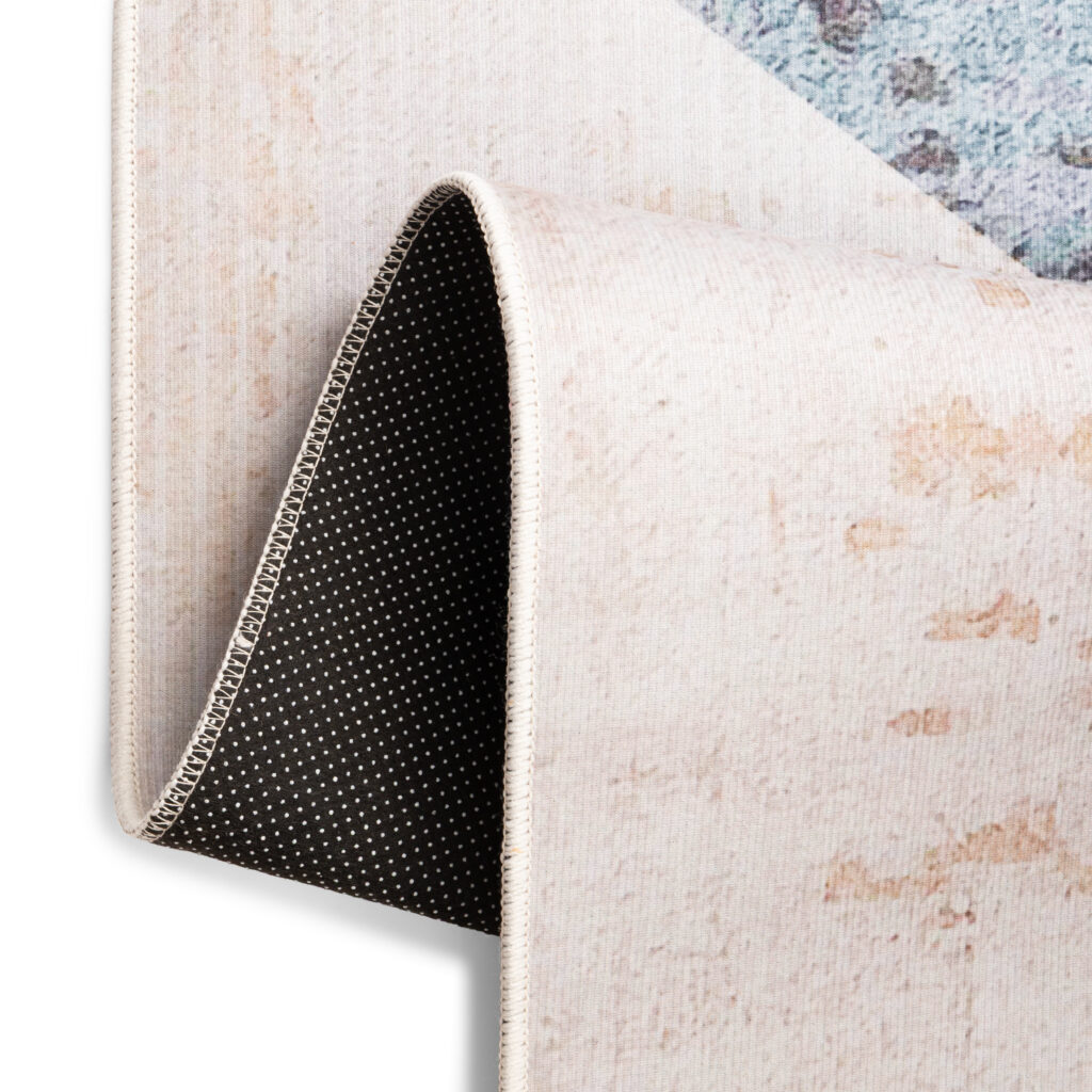 Tappeto Nora Beige Grigio Antiscivolo