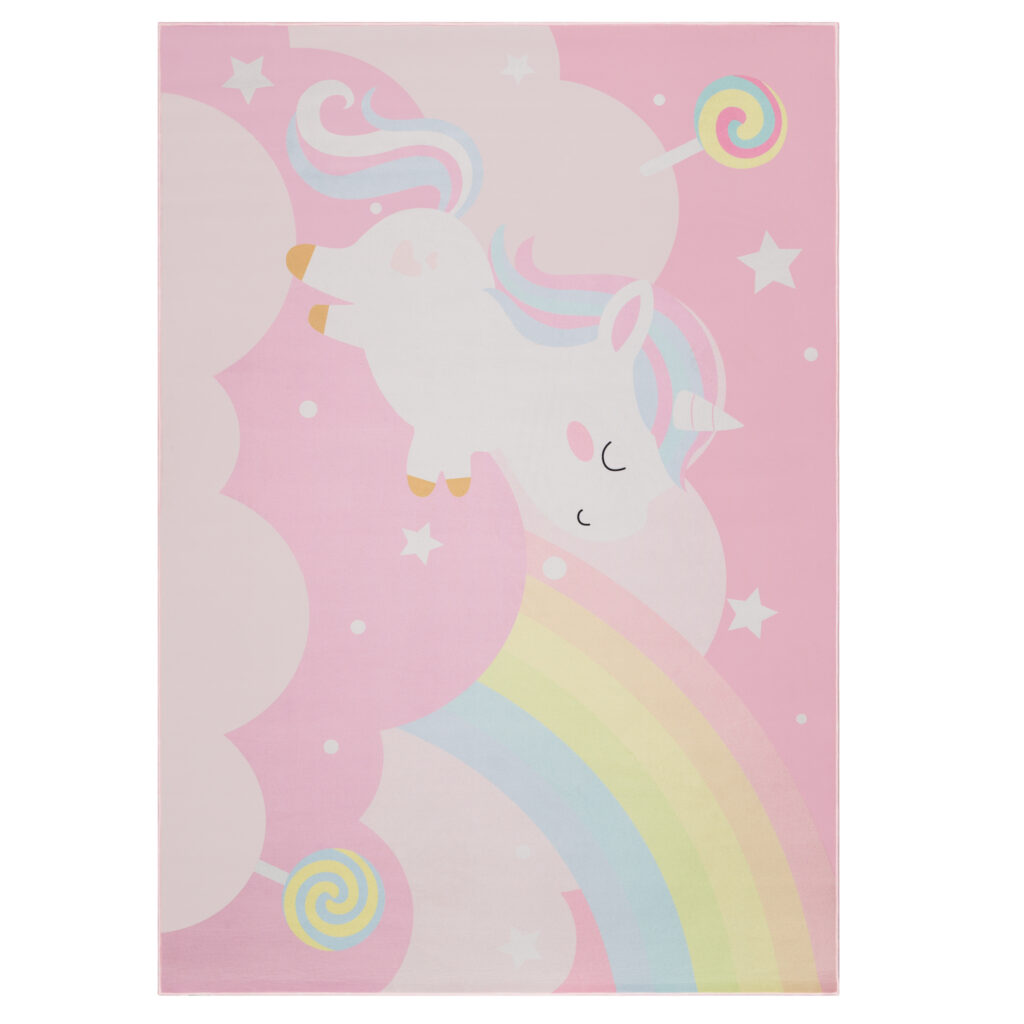 Tappeto Bambini Joy Unicorno Antiscivolo