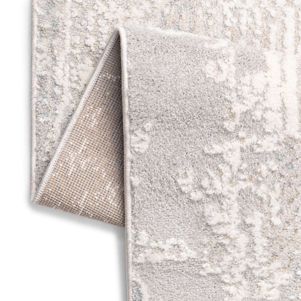 Tappeto Trend Quadrato Beige Grigio Astratto